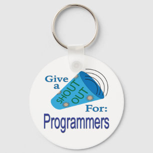 Porte-clés Shout Out pour les programmeurs