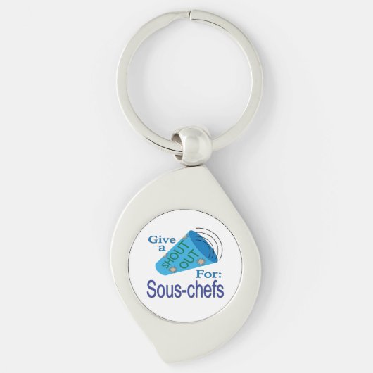 Porte-clés Shout Out pour les sous-chefs (Devant)