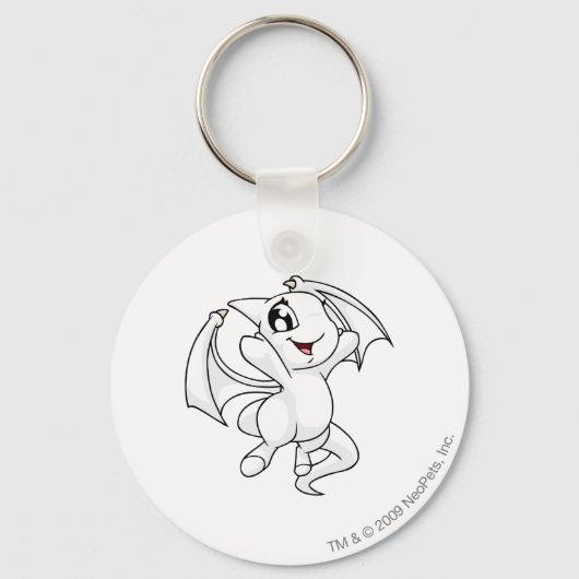 Porte-clés Shoyru White (Recto)