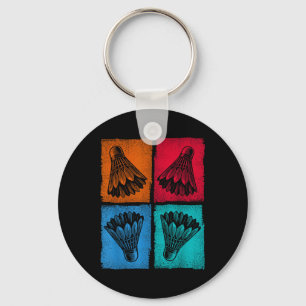 Porte-clés Shuttle Sports Joueur Badminton