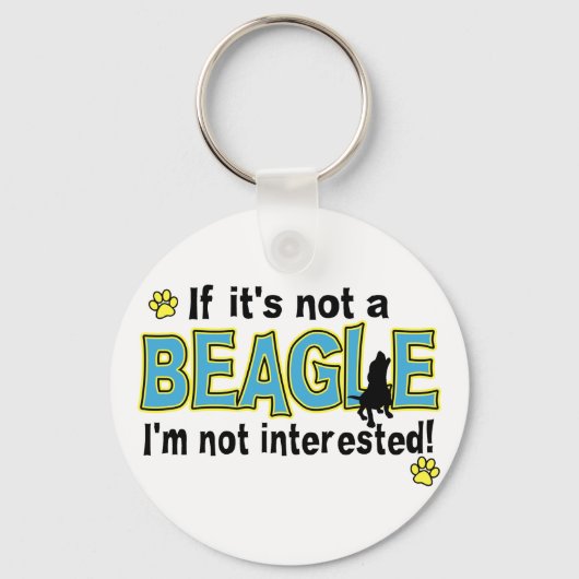 Porte-clés Si ce n'est pas un Beagle (Recto)