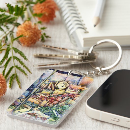 Porte-clés Si Dieu l'avait rendu meilleur, elle aurait gardé (Devant droit)