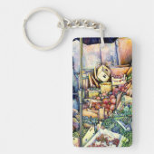 Porte-clés Si Dieu l'avait rendu meilleur, elle aurait gardé (Devant)