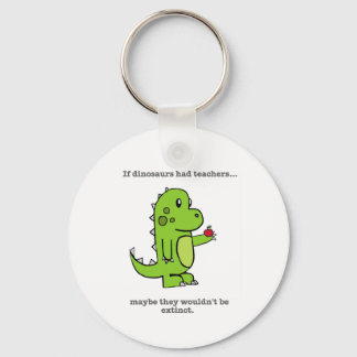 Porte-clés Si Les Dinosaures Avaient Des Enseignants