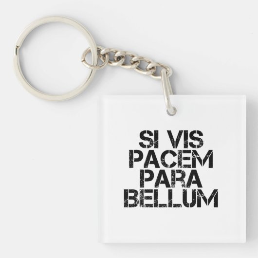 Porte-clés Si Vis Pacem Para Bellum (Devant)