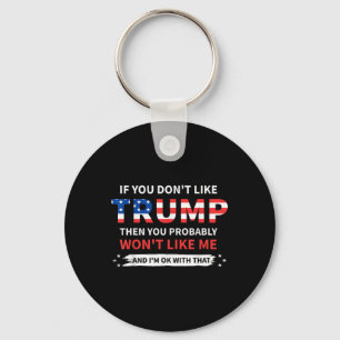 Porte-clés Si Vous N'Aimez Pas Trump, Vous N'Aimerez Probable