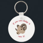 Porte-clés Si Vous Ne Pouvez Pas L'Éviter, Faites-Le Raviver<br><div class="desc">Si le bélier est apparu dans votre vie,  préparez-vous à rechercher de nouveaux débuts dans ...  Ils poussent tout au long de la vie de l'animal,  formant éventuellement une boucle complète ou spirale</div>