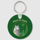 Porte-clés Sibérie Husky Peace (Verso)