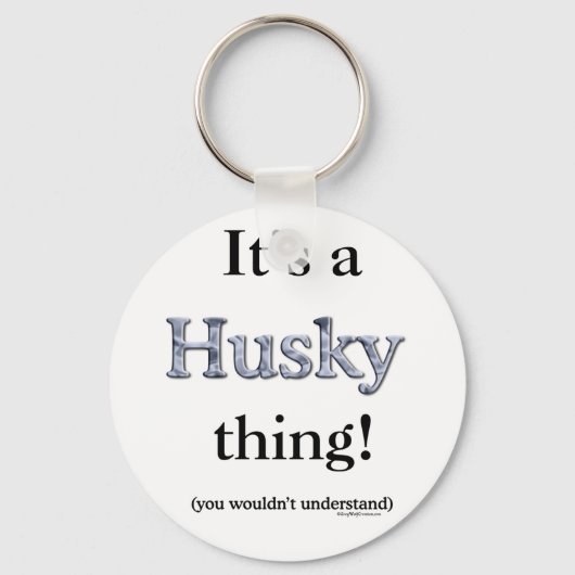 Porte-clés Sibérie Husky Thing (Recto)