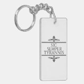 Porte-clés Sic Semper Tyrannis (Devant gauche)