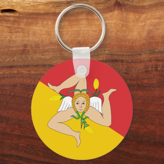 Porte-clés Sicile, Italie (Recto)