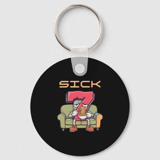 Porte-clés Sick Seven 67 Meme Six Seven 1 (Recto)
