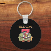 Porte-clés Sick Seven 67 Meme Six Seven 1 (Recto)