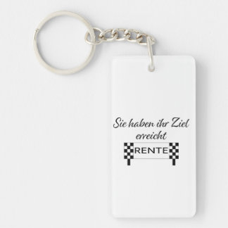 Porte-clés Sie haben ihren Ziel erreicht Rente