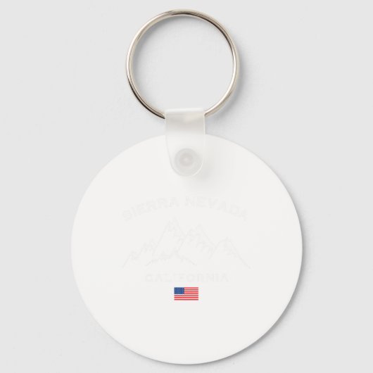 Porte-clés Sierra Nevada California Ski Resort Souveni (Recto)