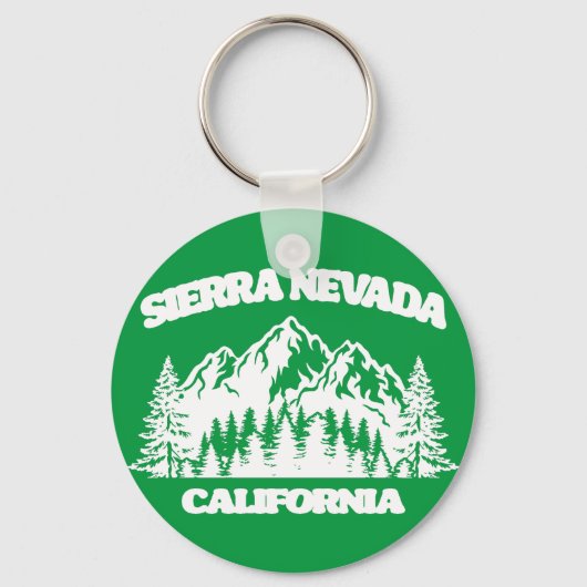 Porte-clés Sierra Nevada Californie (Recto)