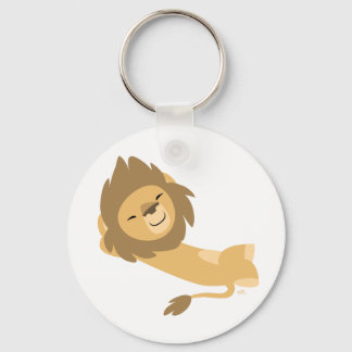 Porte-clés Siesta ! Lion caricature mignon