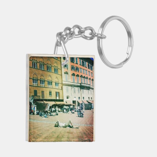 Porte-clés Sièste en Italie (Dos gauche)