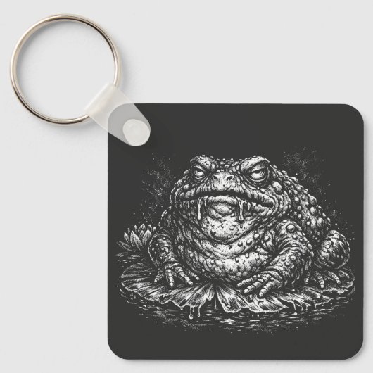 Porte-clés Sigil du Crapaud Hanté par BurnsInHell (Recto)
