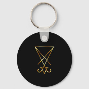 Porte-clés Sigil of Lucifer- A symbol of satanism