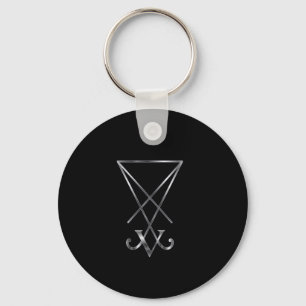 Porte-clés Sigil of Lucifer- A symbol of satanism