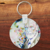Porte-clés SIGMUND FREUD - portrait aquarelle.2 (Recto)
