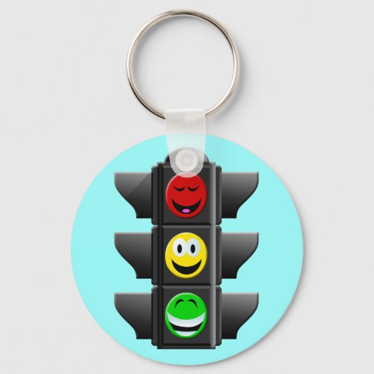 PORTE-CLÉS SIGNAL DE LA CIRCULATION (Recto)