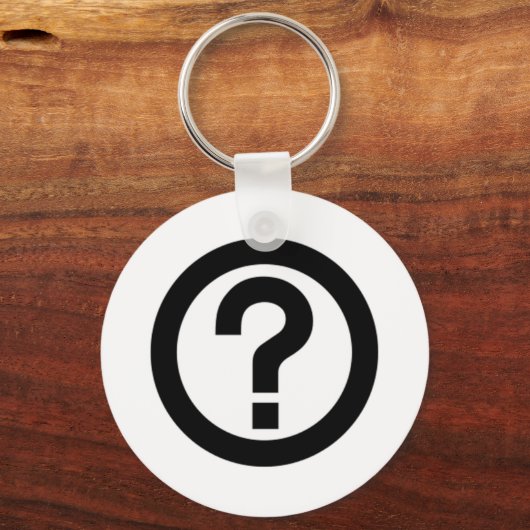 Porte-clés Signal de point (Recto)