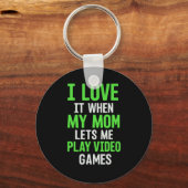 Porte-clés Signal Rétro Gamer (Recto)