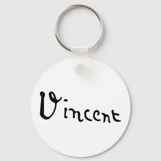 Porte-clés Signature de Vincent Van Gogh (Recto)