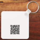 Porte-clés Signature Elégante Professionnelle Aquarelle (Verso)