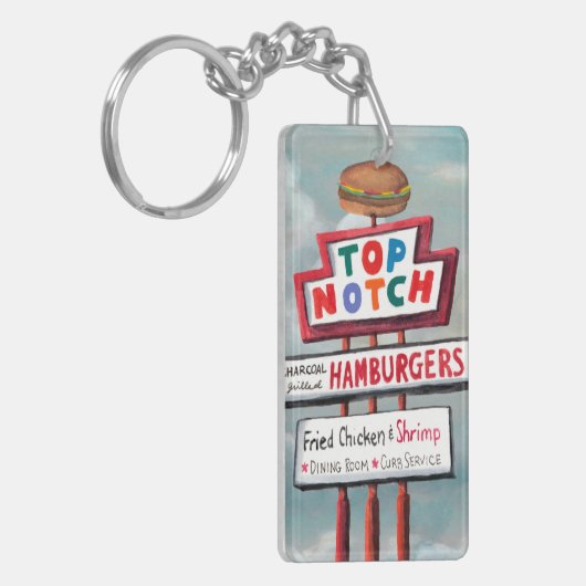 PORTE-CLÉS SIGNE D'ALIMENTATION RAPIDE (Devant gauche)