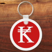 Porte-clés SIGNE D'ARGENT Laos Kip Lao / Laotien (Recto)