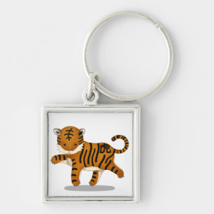 Porte-clés SIGNE D'Astrologie Zodiac Tigre Migné Chinois