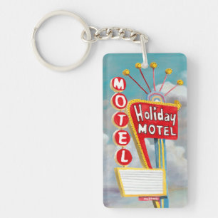 Porte-clés Signe de motel de vacances