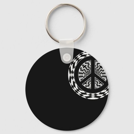 PORTE-CLÉS SIGNE DE PAIX HYPNOTIQUE (Recto)