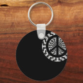 PORTE-CLÉS SIGNE DE PAIX HYPNOTIQUE (Recto)