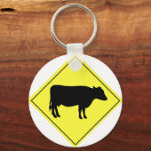 PORTE-CLÉS SIGNE DE PASSAGE DE VACHE (Recto)