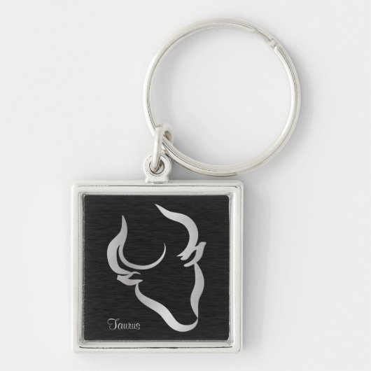 Porte-clés Signe de zodiaque de Taureau (Devant)