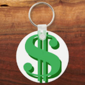 Porte-clés $ signe dollar (Recto)