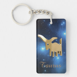 Porte-clés Signe d'or de Taureau