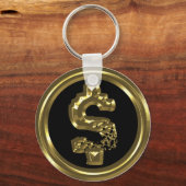 PORTE-CLÉS SIGNE D'OR DOLLAR (Recto)