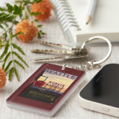 Porte-clés Signe du marché d'endroit de SeattlePike et vue de (Devant droit)