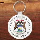 Porte-clés signe du Michigan (Recto)