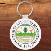 Porte-clés signe du Vermont (Recto)