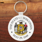 Porte-clés signe du Wisconsin (Recto)