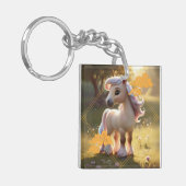 Porte-clés Signe du zodiaque cheval (Devant gauche)