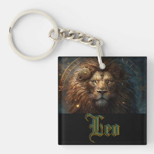 Porte-clés Signe du zodiaque Lion