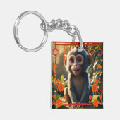 Porte-clés Signe du zodiaque singe (Devant gauche)