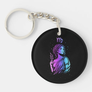 Porte-clés Signe du zodiaque Vierge